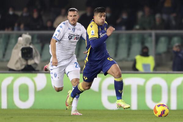 Verona vs Empoli (00:00 – 14/01) | Xem lại trận đấu