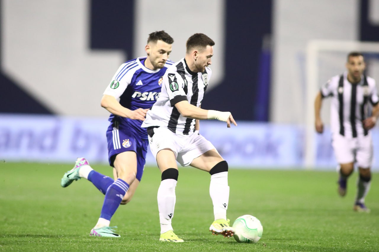 Dinamo Zagreb vs PAOK Saloniki (03:00 – 08/03) | Xem lại trận đấu